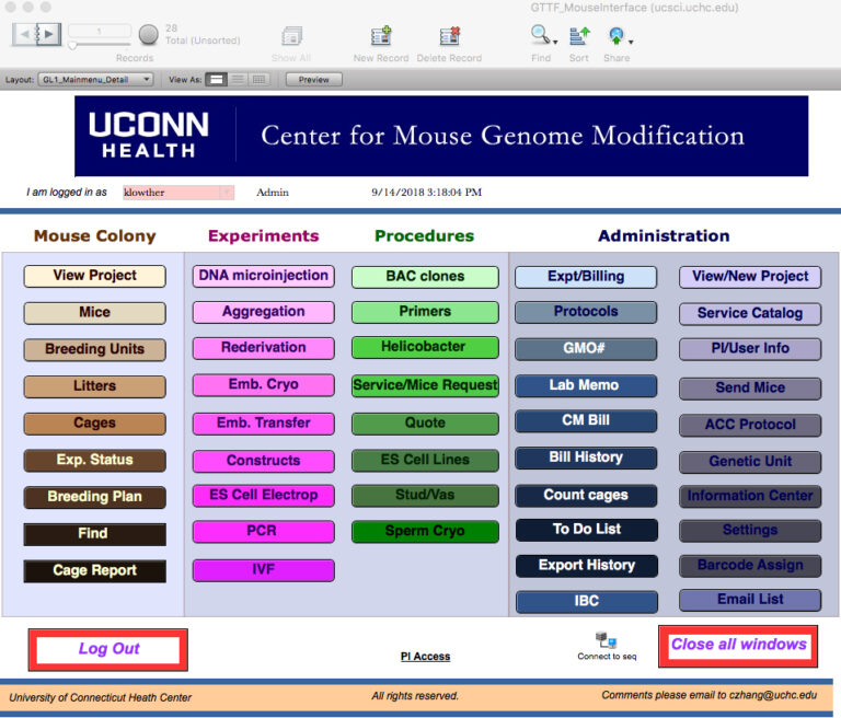 CMGM offers mouse colony management image