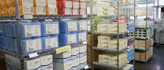 bio supply storeroom