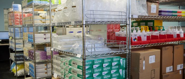 bio supply storeroom